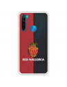 Fundaara Xiaomi Redmi Note 8 2021 del Mallorca RCD Mallorca Diagonales Transparente - Licencia Oficial RCD Mallorca