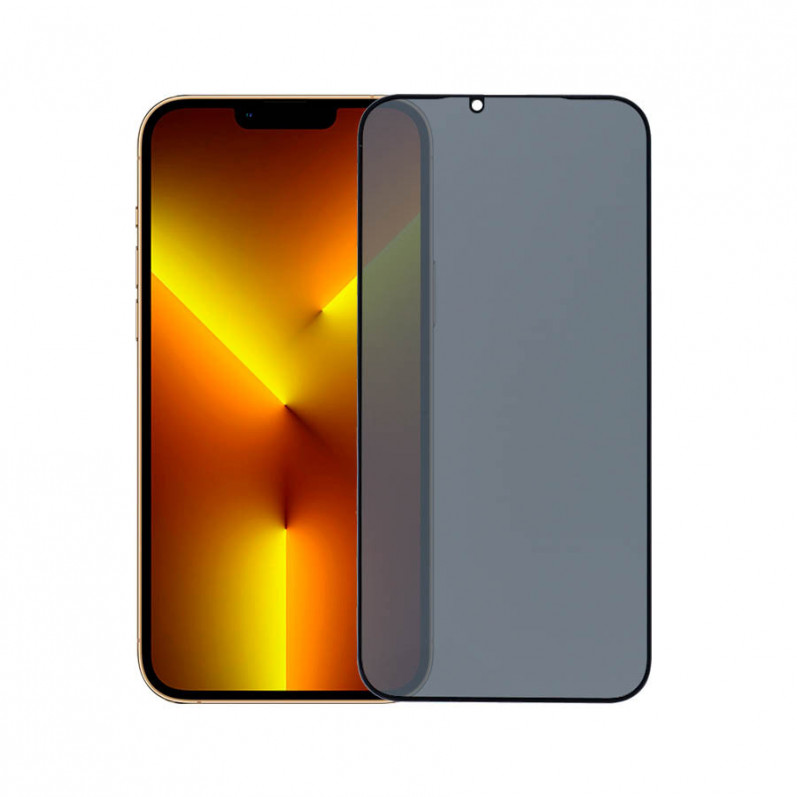 Cristal Templado Completo Antiespía para iPhone 13 Pro Max