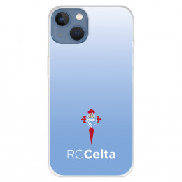 Funda para iPhone 13 del Celta Escudo Fondo Degradado - Licencia Oficial RC Celta