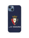 Funda para iPhone 13 del Osasuna Escudo Fondo Azul - Licencia Oficial CA Osasuna