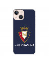 Funda para iPhone 13 Mini del Osasuna Escudo Fondo Azul - Licencia Oficial CA Osasuna