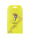 Funda para iPhone 13 Pro del Cádiz Escudo Transparente Puntos Amarillos - Licencia Oficial Cádiz CF