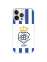 Funda para iPhone 13 Pro del Recre Escudo 1889 - Licencia Oficial Real Club Recreativo de Huelva