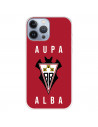 Funda para iPhone 13 Pro Max del Albacete Escudo Aupa Alba - Licencia Oficial Albacete Balompié