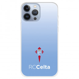 Funda para iPhone 13 Pro Max del Celta Escudo Fondo Degradado - Licencia Oficial RC Celta