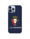 Funda para iPhone 13 Pro Max del Osasuna Escudo Fondo Azul - Licencia Oficial CA Osasuna