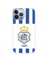 Funda para iPhone 13 Pro Max del Recre Escudo 1889 - Licencia Oficial Real Club Recreativo de Huelva