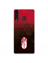 Funda para Huawei P30 Lite del Granada CF Escudo - Fondo Rojo y Negro Escudo - Fondo Rojo y Negro - Licencia Oficial Granada CF