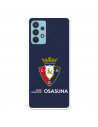 Funda para Samsung Galaxy A32 4G del Osasuna Escudo Fondo Azul - Licencia Oficial CA Osasuna