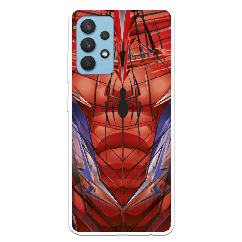 Funda para Samsung Galaxy A32 4G Oficial de Marvel Spiderman Torso - Marvel