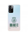 Funda para Xiaomi Redmi Note 11 del Rio Ave FC Escudo Leather Case Negra  - Licencia Oficial Rio Ave FC