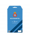 Funda para Samsung Galaxy A13 5G del RCD Espanyol Escudo Patron Fondo Negro  - Licencia Oficial RCD Espanyol