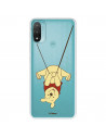 Funda para Motorola Moto E30 Oficial de Disney Winnie  Columpio - Winnie The Pooh