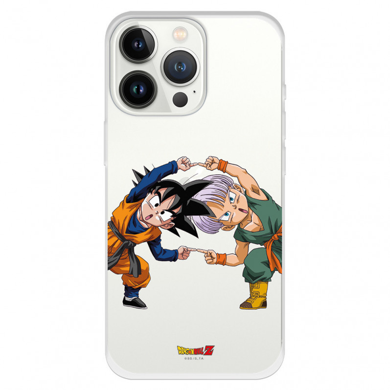 Funda para iPhone 13 Pro Oficial de Dragon Ball Goten y Trunks Fusión - Dragon Ball