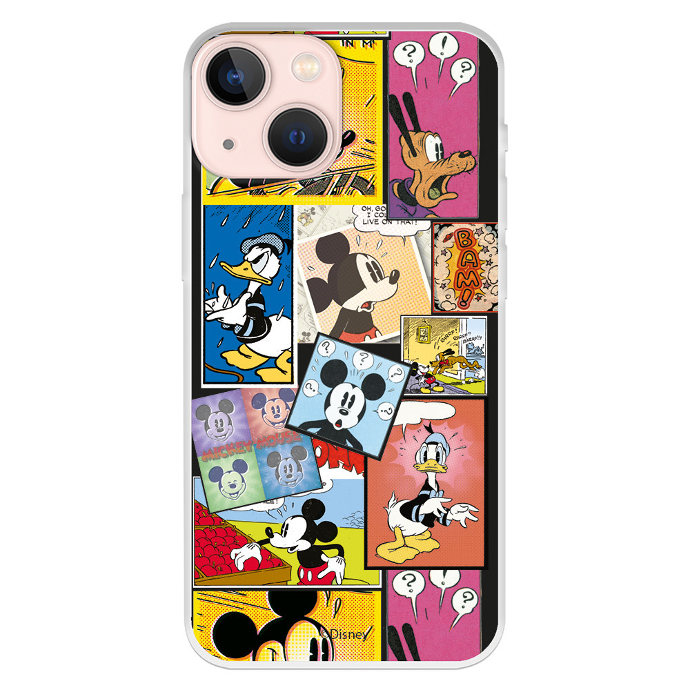 Funda para iPhone 13 Mini Oficial de Disney Mickey Comic