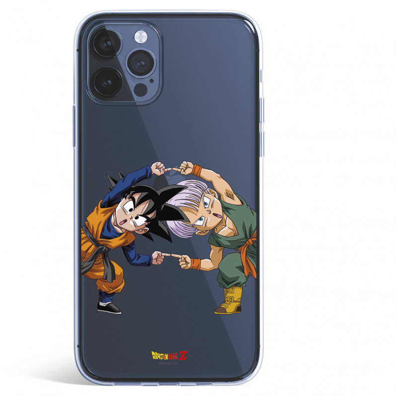 Funda para iPhone 12 Pro Max Oficial de Dragon Ball Goten y Trunks Fusión - Dragon Ball