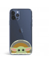 Funda para iPhone 12 Pro Oficial de Star Wars Baby Yoda Sonrisas - The Mandalorian