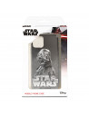 Funda para iPhone 12 Mini Oficial de Star Wars Darth Vader Fondo negro - Star Wars
