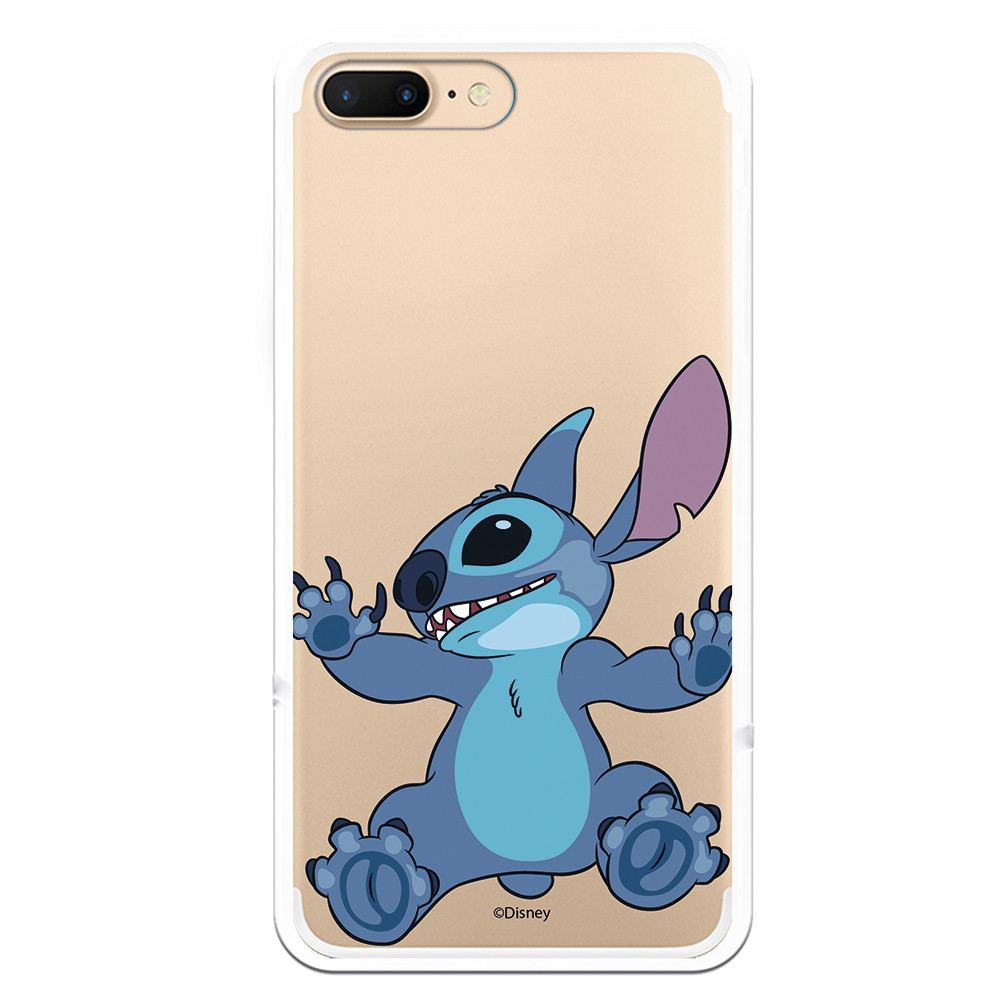 Funda para iPhone 7 Plus Oficial de Disney Stitch Trepando - Lilo & Stitch
