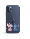 Funda para iPhone 12 Pro Max Oficial de Disney Angel & Stitch Beso - Lilo & Stitch
