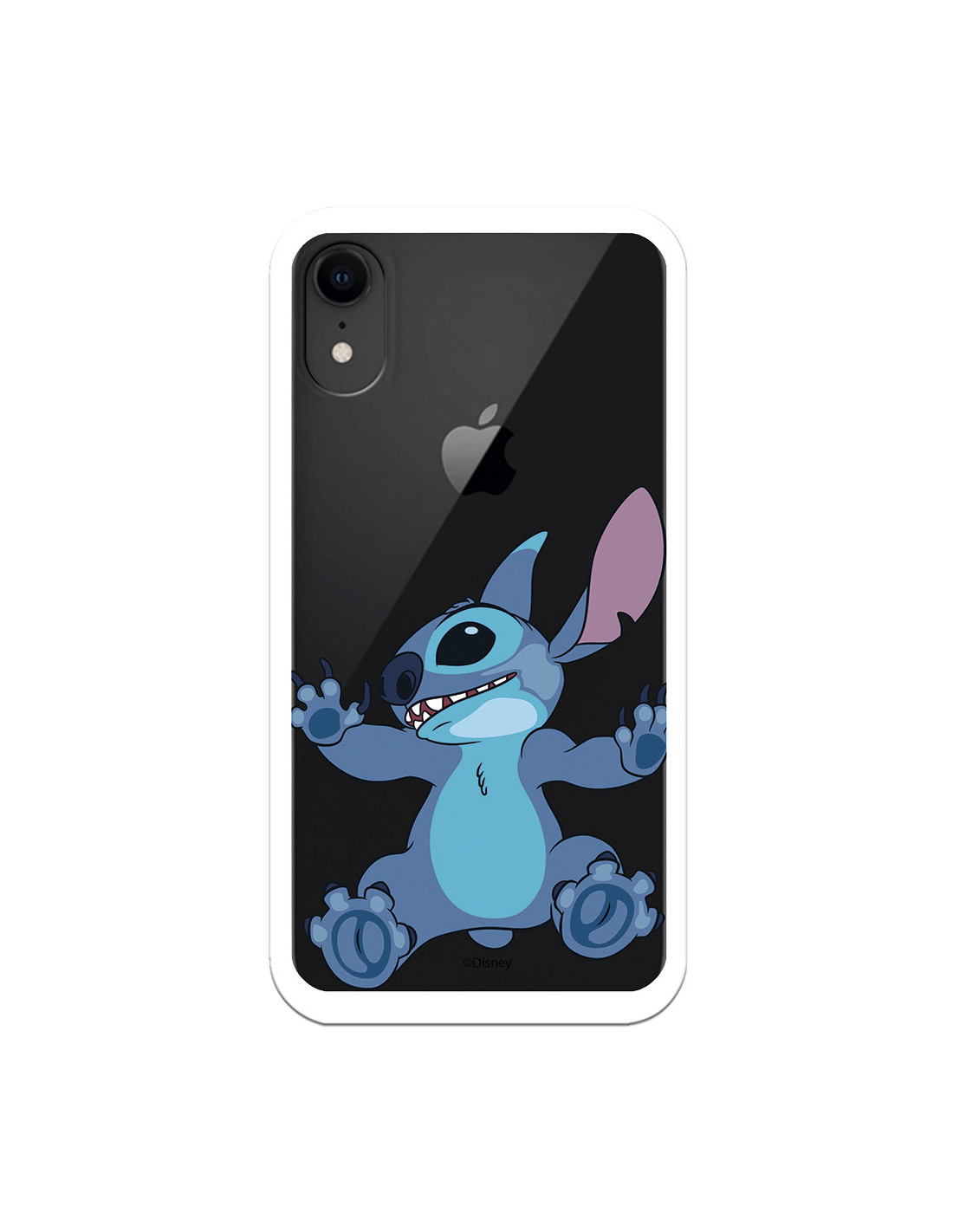 Funda para iPhone XR Oficial de Disney Stitch Trepando - Lilo & Stitch