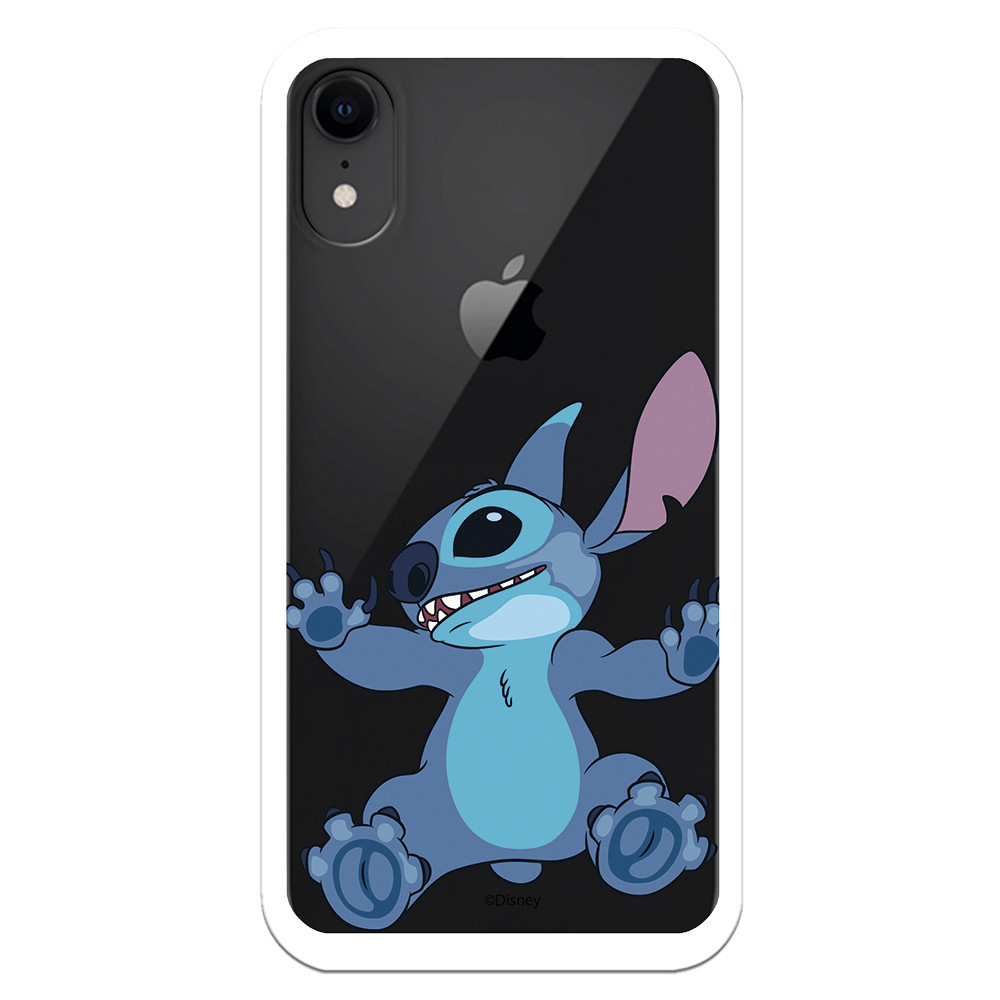 Funda para iPhone XR Oficial de Disney Stitch Trepando - Lilo & Stitch