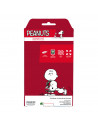 Funda para iPhone 7 Oficial de Peanuts Snoopy rayas - Snoopy