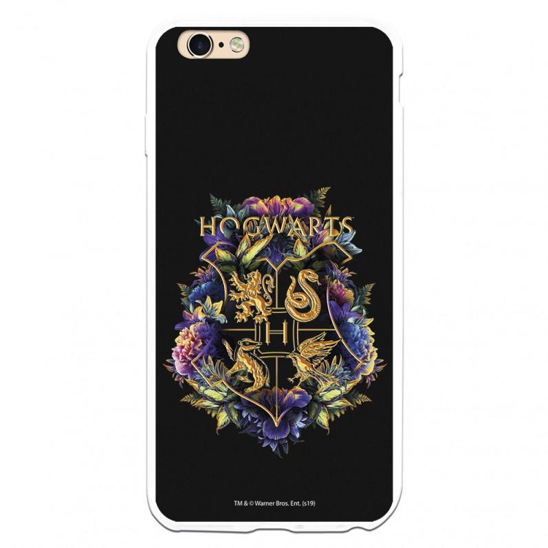 Funda para iPhone 6 Plus Oficial de Harry Potter Hogwarts Floral - Harry Potter