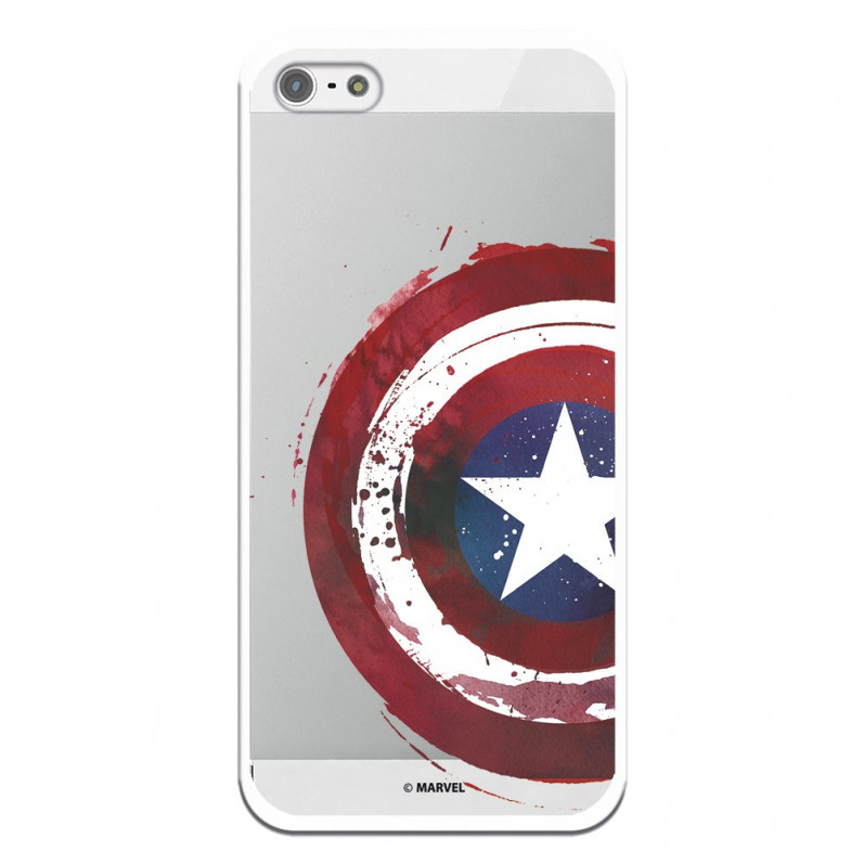 Funda Oficial Escudo Capitan America para iPhone 5