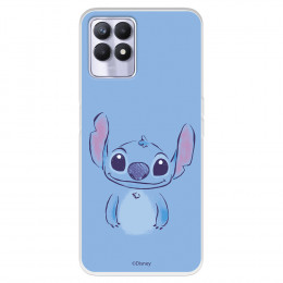 Funda para Realme C11 2021 Oficial de Disney Stitch Azul - Lilo & Stitch