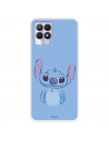 Funda para Realme C11 2021 Oficial de Disney Stitch Azul - Lilo & Stitch