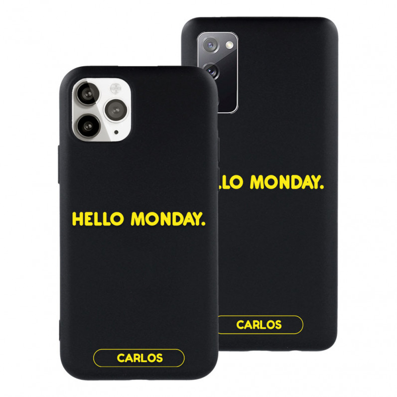 Funda Oficial Hello Monday Personalizada - Logotipo Horizontal