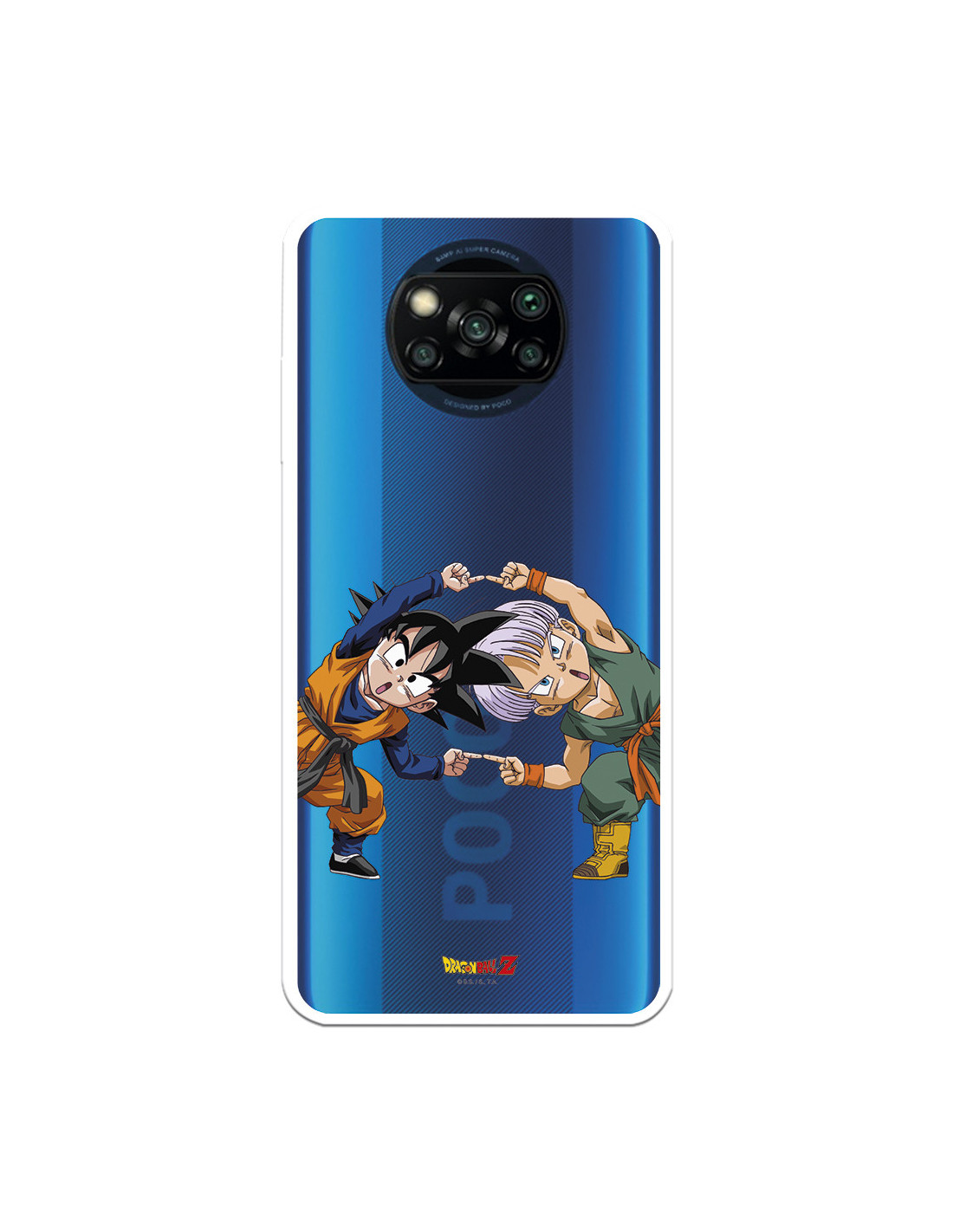 Funda para Xiaomi Poco X3 Pro Oficial de Dragon Ball Goten y