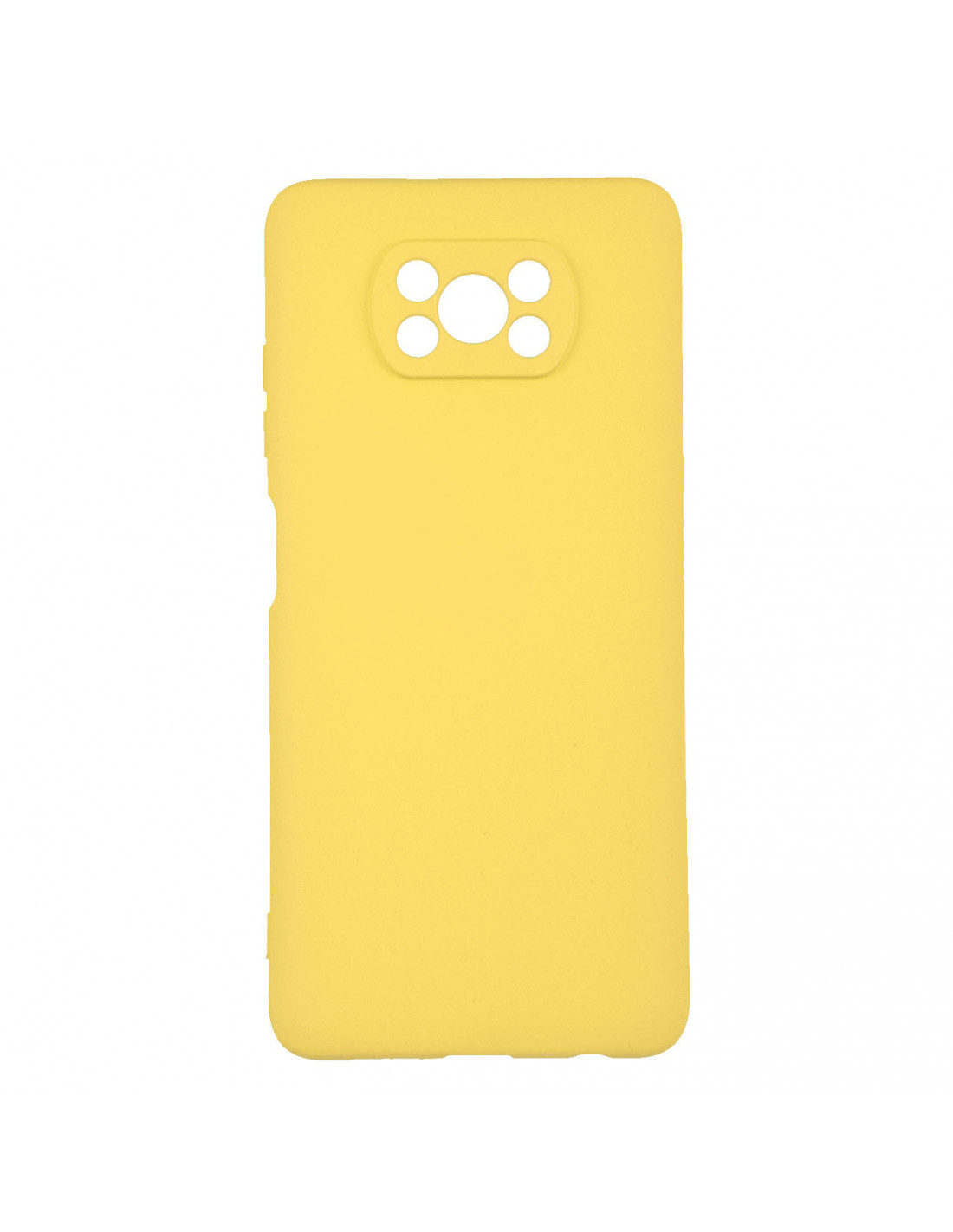 kwmobile Funda compatible con Xiaomi Poco X3 NFC/Poco X3 Pro - Funda  protectora de silicona TPU suave y delgada - Amarillo miel
