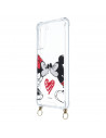 Funda Mickey y Minnie Beso Colgante - Clásicos Disney para Samsung Galaxy S21 FE