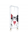 Funda Mickey y Minnie Beso Colgante - Clásicos Disney para iPhone 13