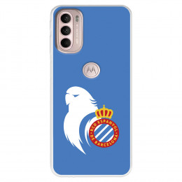Funda para Motorola Moto G41 del RCD Espanyol Escudo Perico  - Licencia Oficial RCD Espanyol
