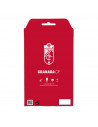Funda para Motorola Moto G51 5G del Granada CF Escudo - Líneas Rojas y Negras  - Licencia Oficial Granada CF