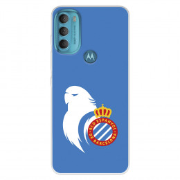 Funda para Motorola Moto G71 5G del RCD Espanyol Escudo Perico  - Licencia Oficial RCD Espanyol