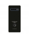Funda para Samsung Galaxy S10 Plus del Escudo Fondo Negro  - Licencia Oficial Benfica