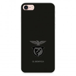 Funda para iPhone 7 del Escudo Fondo Negro  - Licencia Oficial Benfica