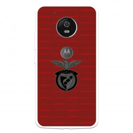Funda para Motorola Moto G5 del Escudo Fondo Granate  - Licencia Oficial Benfica