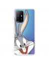 Funda para Oppo A94 5G Oficial de Warner Bros Bugs Bunny Silueta Transparente - Looney Tunes