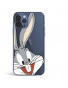 Funda para iPhone 12 Pro Max Oficial de Warner Bros Bugs Bunny Silueta Transparente - Looney Tunes