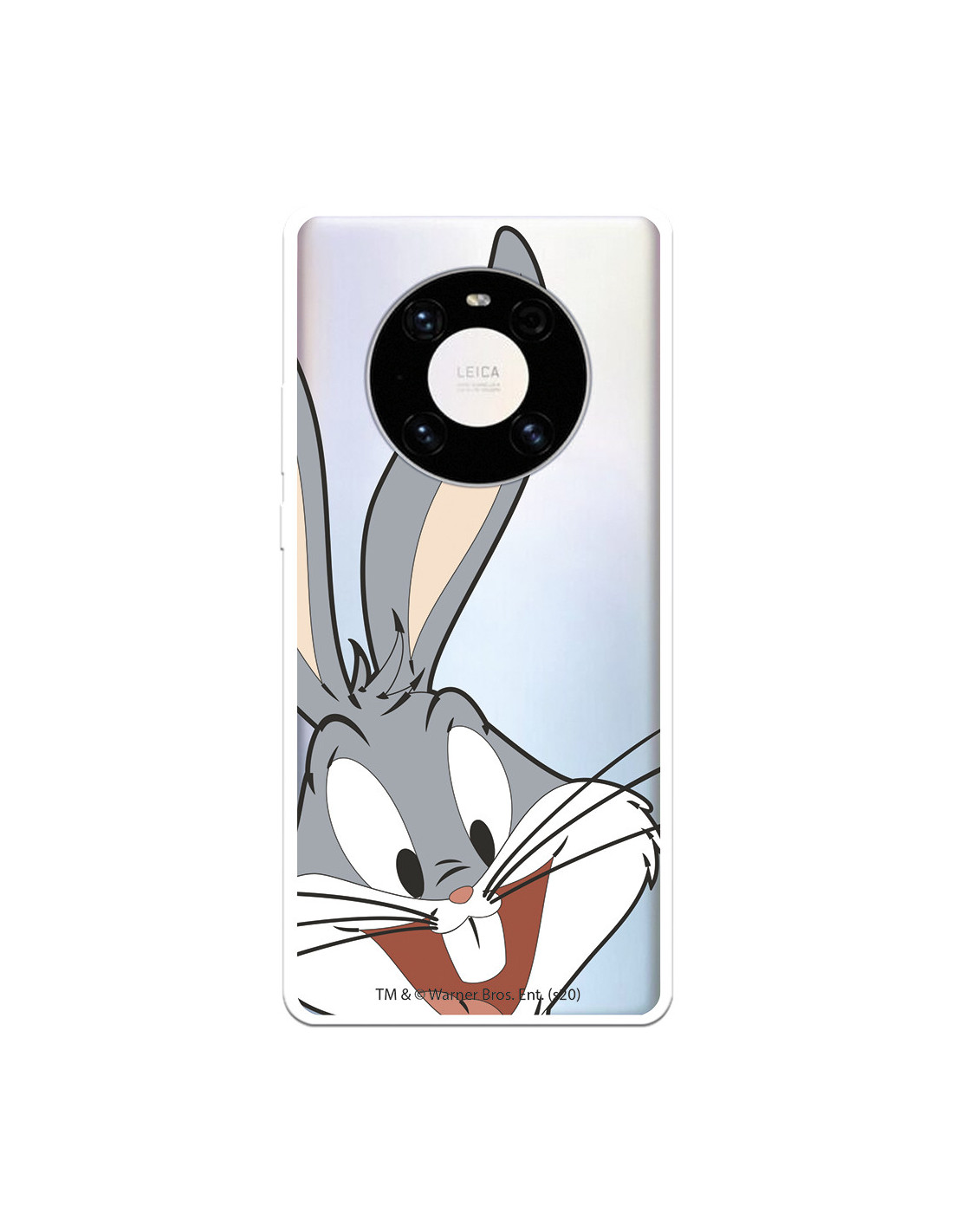 Funda para Google Pixel 7A Oficial de Warner Bros Bugs Bunny Silueta  Transparente - Looney Tunes
