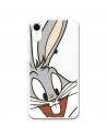 Funda Oficial Warner Bros Bugs Bunny Transparente para iPhone XR - Looney Tunes