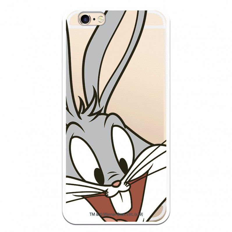Funda Oficial Warner Bros Bugs Bunny Transparente para iPhone 6 - Looney Tunes
