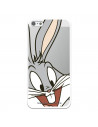 Funda Oficial Warner Bros Bugs Bunny Transparente para iPhone 5S - Looney Tunes