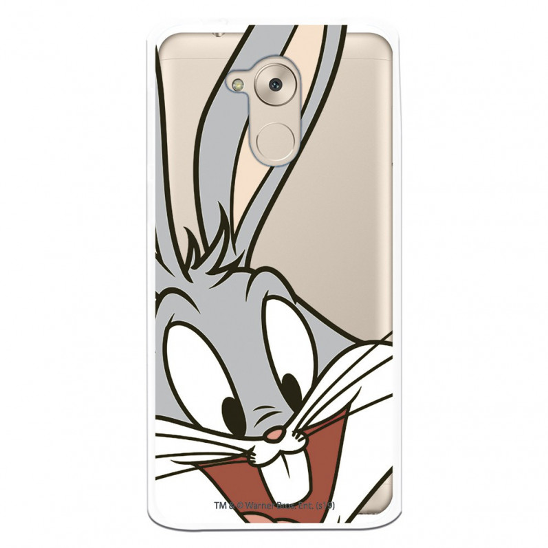 Funda Oficial Warner Bros Bugs Bunny Transparente para Huawei Nova Smart - Looney Tunes