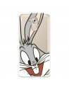 Funda Oficial Warner Bros Bugs Bunny Transparente para Huawei Nova Smart - Looney Tunes